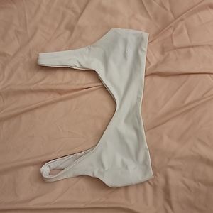 Blackbough basic white swim top